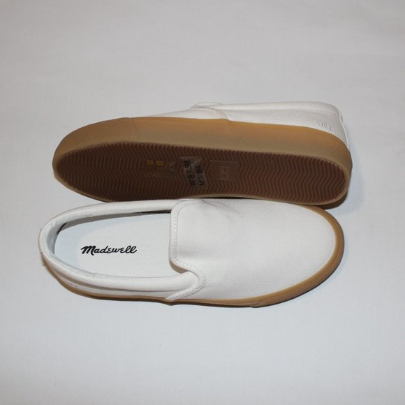 MADEWELL SIDEWALK RECYCLED SLIP ON CANVAS SNEAKER - Picture 7 of 7